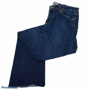 𝅺PAIGE Manhattan Raw Hem Boot Cut Jeans Size 27